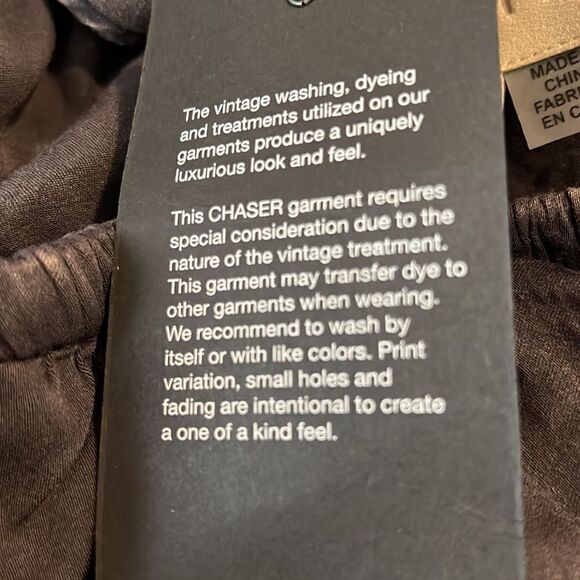 Chaser Gray Tie Dye Faux Wrap Belted Dress Sz M NWT - Picture 8 of 8